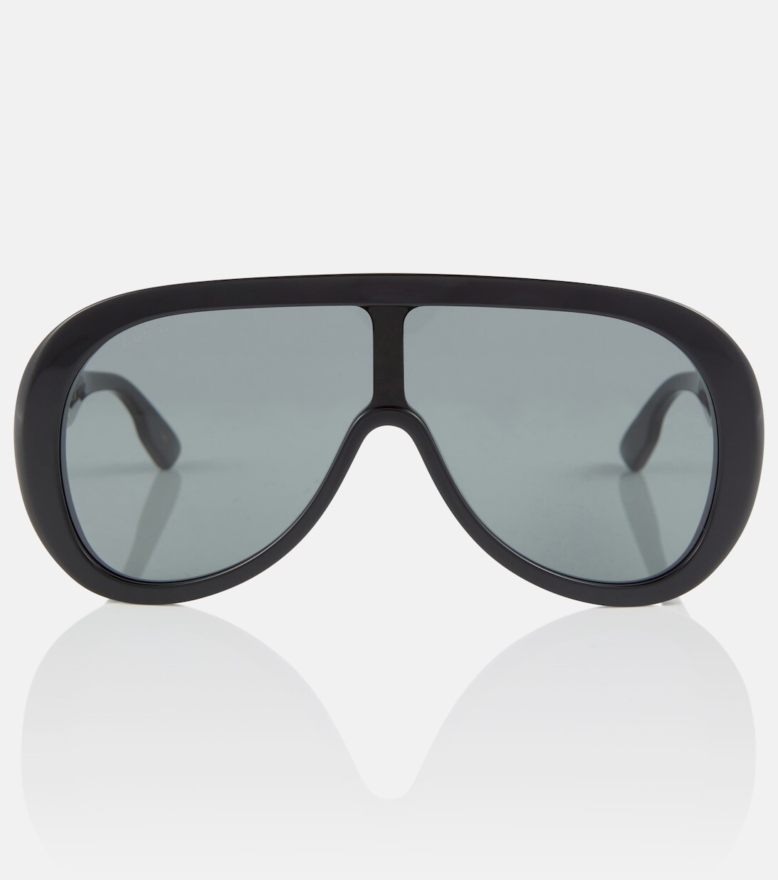 Солнцезащитные очки-маски большого размера Gucci, черный
Солнцезащитные очки-маски большого размера Gucci, черный