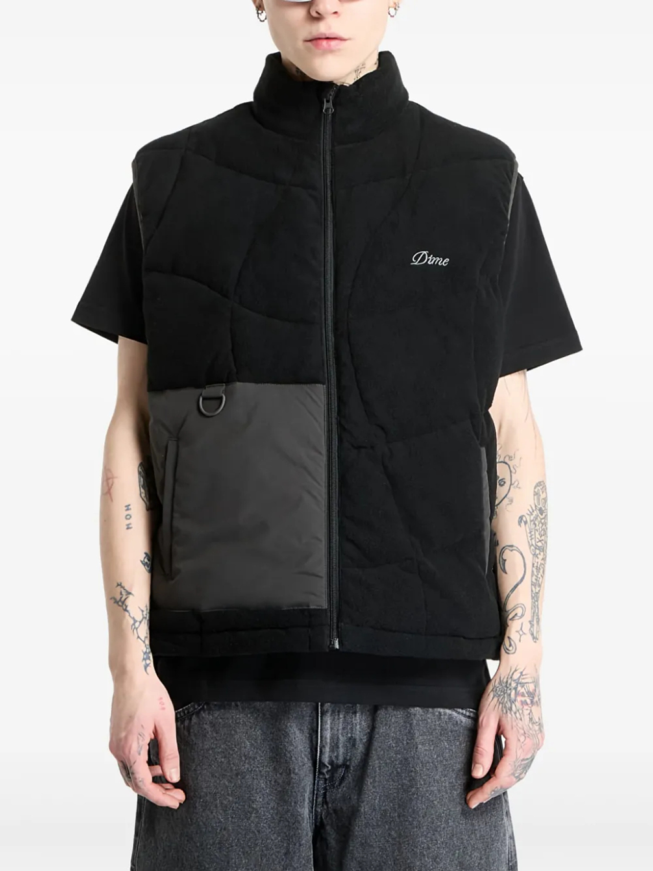 Dime жилет со вставками, черный
Dime жилет со вставками, черный