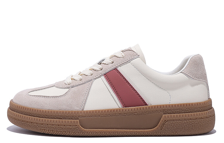 Кеды, скейтборд обувь женская низкая Junjali, бежевый/красный
Кеды, скейтборд обувь женская низкая Junjali, бежевый/красный