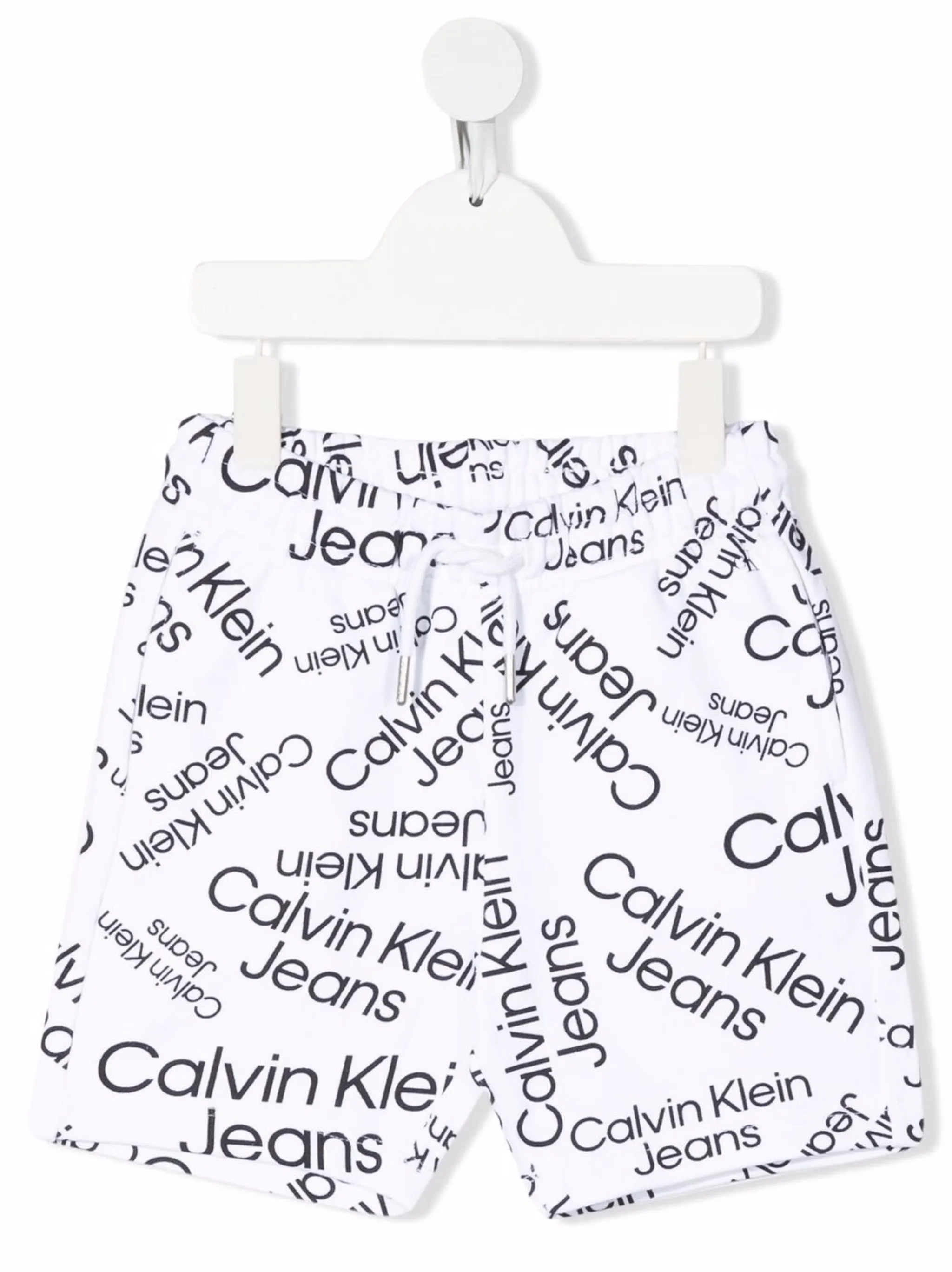 Шорты с кулиской и логотипом Calvin Klein Kids, белый
Шорты с кулиской и логотипом Calvin Klein Kids, белый
