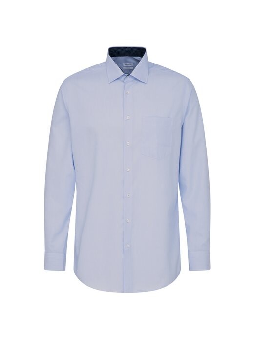 Деловая рубашка стандартного размера с длинным рукавом Seidensticker, синий
Деловая рубашка стандартного размера с длинным рукавом Seidensticker, синий