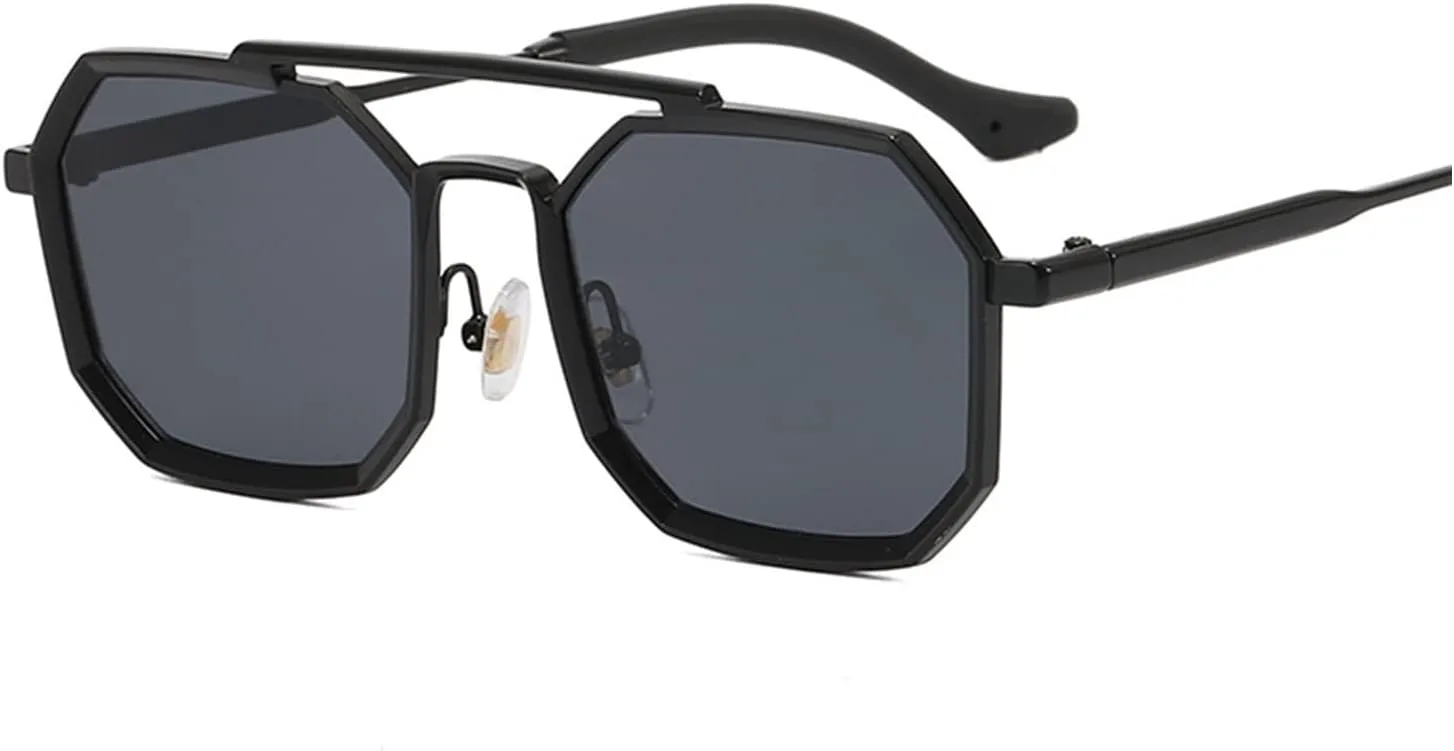 Панк-солнцезащитные очки с многоугольной оправой, большие, для мужчин и женщин, в стиле ретро, металлические (Цвет: E, Размер: Средний) MTZJH, One Color
Панк-солнцезащитные очки с многоугольной оправой, большие, для мужчин и женщин, в стиле ретро, металлические (Цвет: E, Размер: Средний) MTZJH, One Color