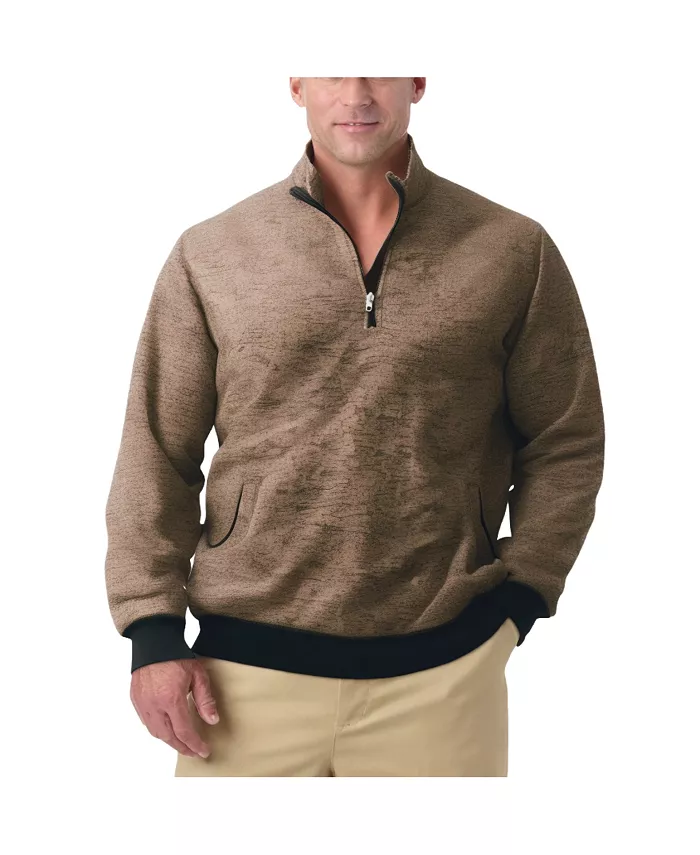 Большая и высокая флисовая толстовка с четвертью молнии Kingsize, коричневый
Большая и высокая флисовая толстовка с четвертью молнии Kingsize, коричневый