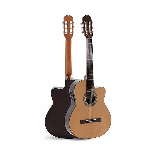 Акустическая гитара Admira SARA-EC Beginner Series Cutaway Oregon Pine Top 6-String Classical Acoustic-Electric Guitar
Акустическая гитара Admira SARA-EC Beginner Series Cutaway Oregon Pine Top 6-String Classical Acoustic-Electric Guitar