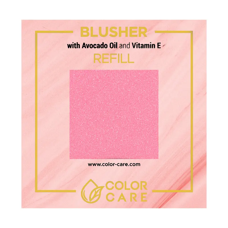 Матовые веганские румяна - рефил - 02 Color Care Baby Pink, 8 гр
Матовые веганские румяна - рефил - 02 Color Care Baby Pink, 8 гр