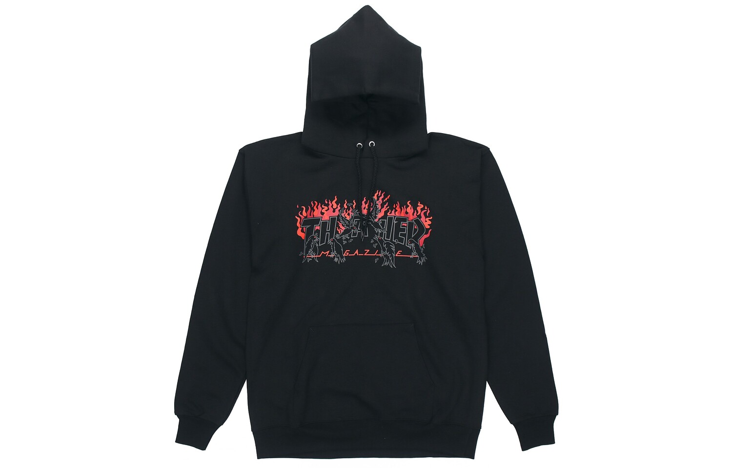 Толстовка унисекс Thrasher, Черный
Толстовка унисекс Thrasher, Черный