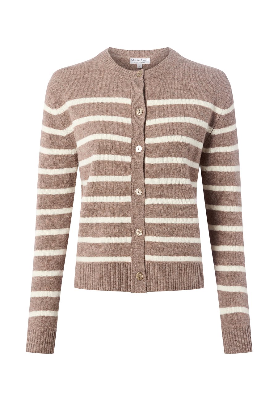 Кардиган Marie Lund Cardigan, Taupe/Ecru/Taupe
Кардиган Marie Lund Cardigan, Taupe/Ecru/Taupe