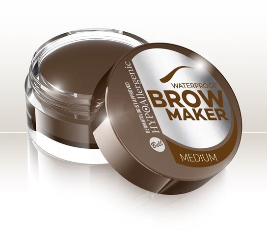 Гипоаллергенная, водостойкая помада для бровей, 02 Medium, 5 г Bell
Гипоаллергенная, водостойкая помада для бровей, 02 Medium, 5 г Bell