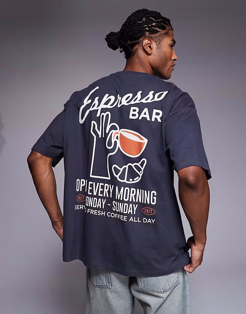 Футболка оверсайз с изображением еды в угольно-сером цвете Asos Design, Черный, Футболка оверсайз с изображением еды в угольно-сером цвете Asos Design
Футболка оверсайз с изображением еды в угольно-сером цвете Asos Design, Черный, Футболка оверсайз с изображением еды в угольно-сером цвете Asos Design