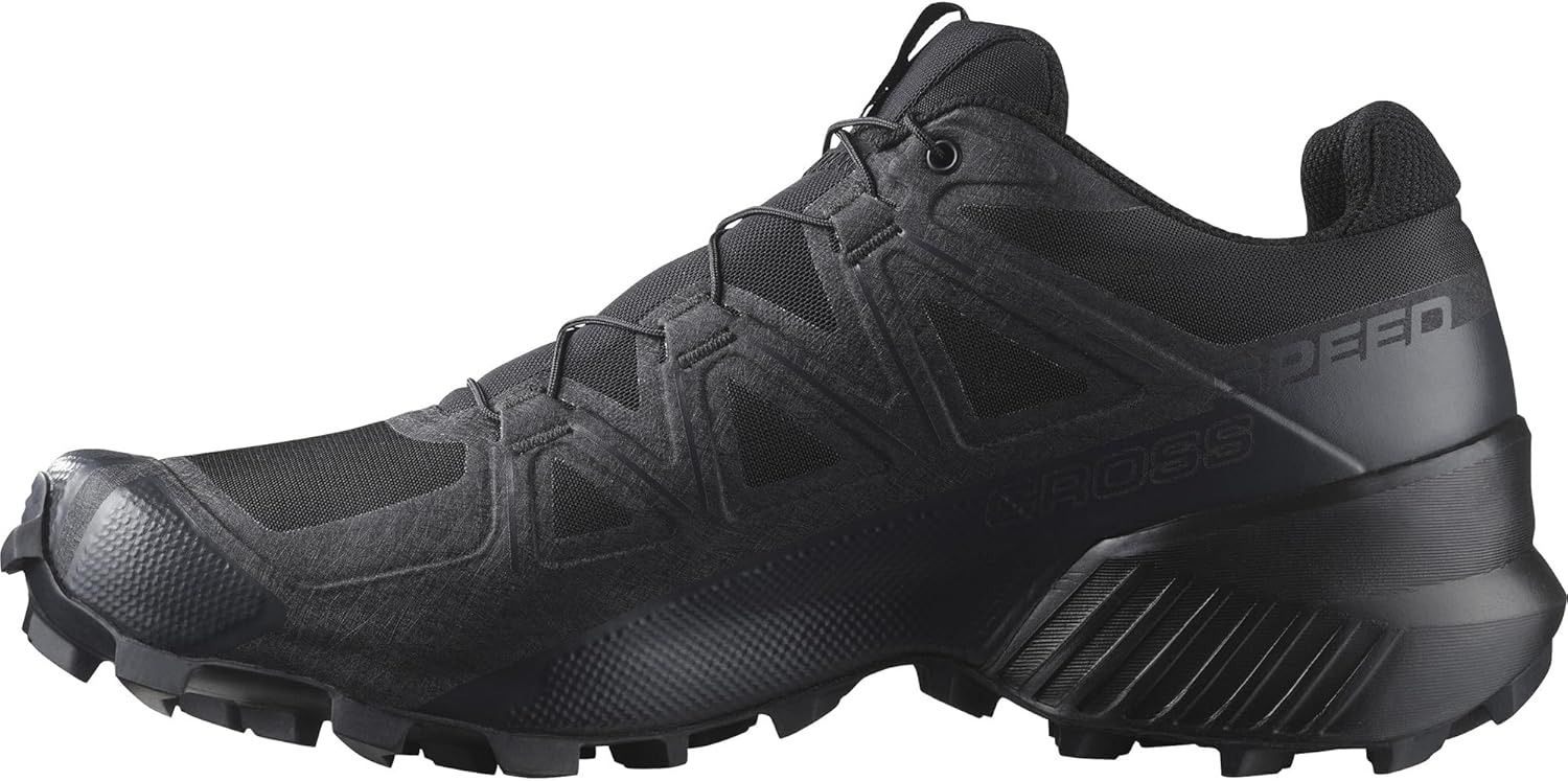 Кроссовки для трейлраннинга Salomon мужские Speedcross, Black/Black/Quiet Shade
Кроссовки для трейлраннинга Salomon мужские Speedcross, Black/Black/Quiet Shade
