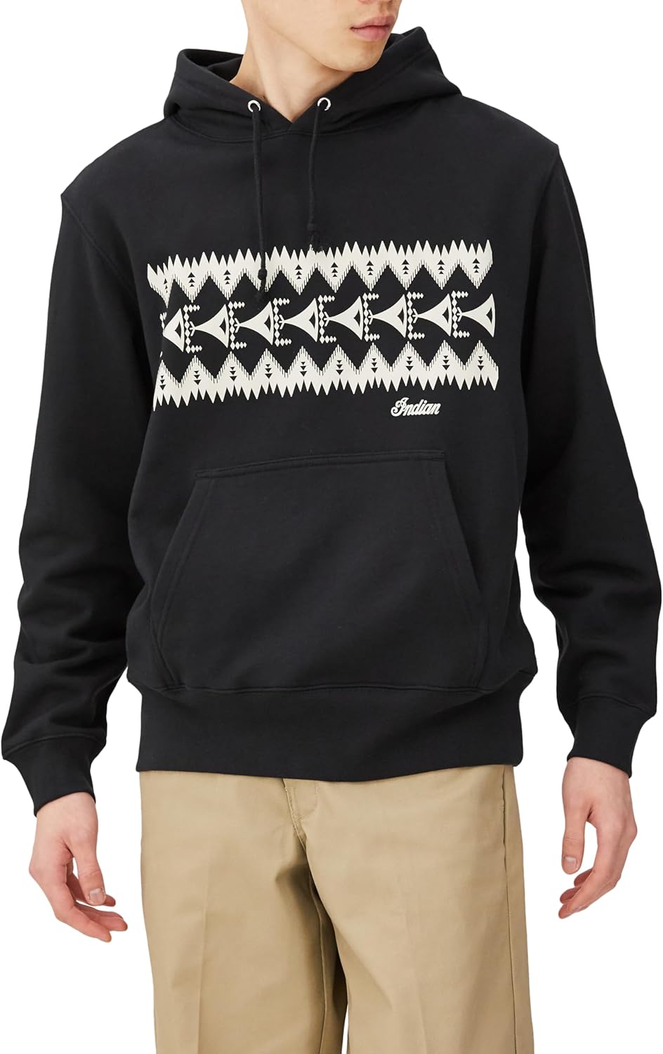 Индийская толстовка с капюшоном TIPI Indian, черный
Индийская толстовка с капюшоном TIPI Indian, черный