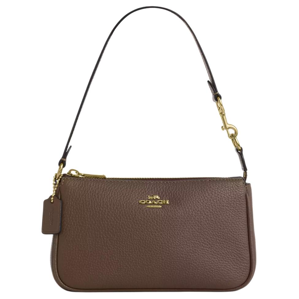COACH Нолита кожаная сумка через плечо маленькая женская готического каменного цвета
COACH Нолита кожаная сумка через плечо маленькая женская готического каменного цвета