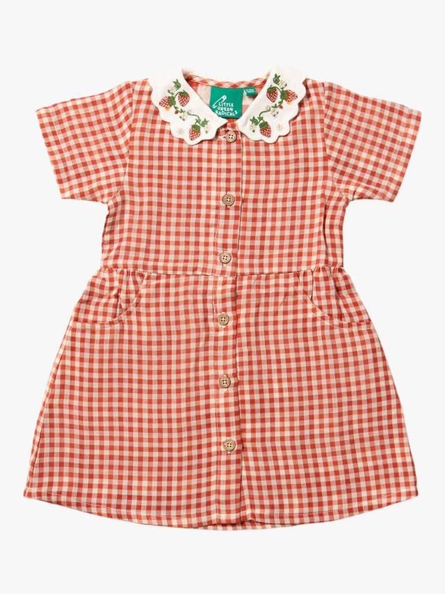 Платье из чистого органического хлопка в детскую клетку Little Green Radicals, красный/разноцветный
Платье из чистого органического хлопка в детскую клетку Little Green Radicals, красный/разноцветный