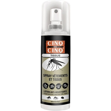 Five Out Of Five спрей от комаров для одежды и тканей 100 мл Cinq Sur Cinq
Five Out Of Five спрей от комаров для одежды и тканей 100 мл Cinq Sur Cinq