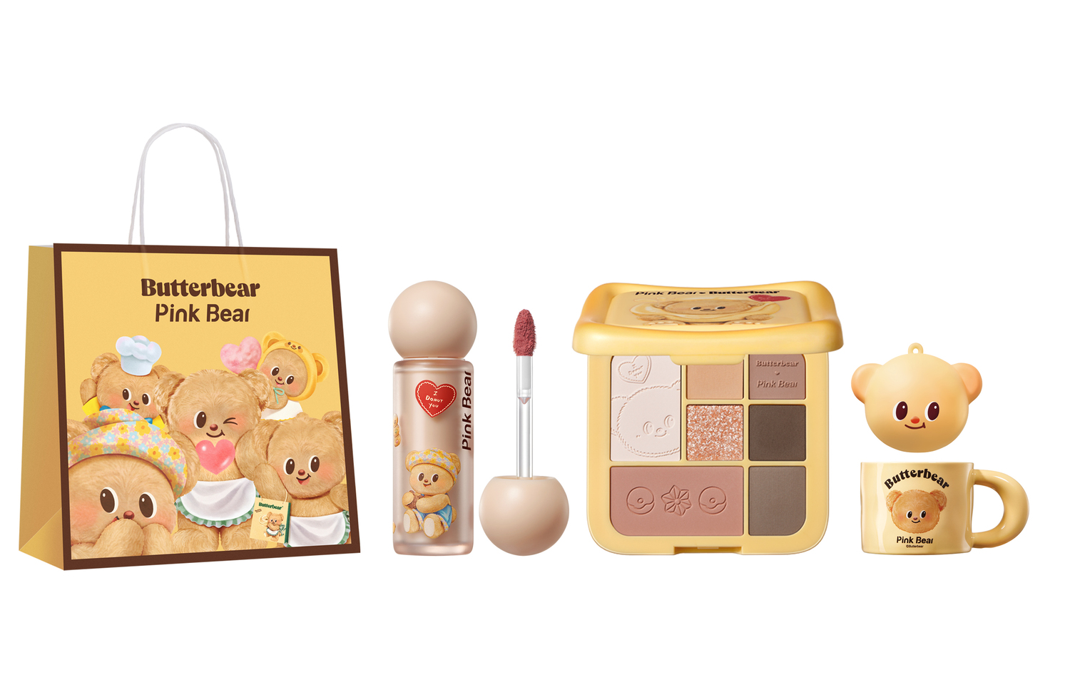 Набор косметики для женщин Pink Bear
Набор косметики для женщин Pink Bear