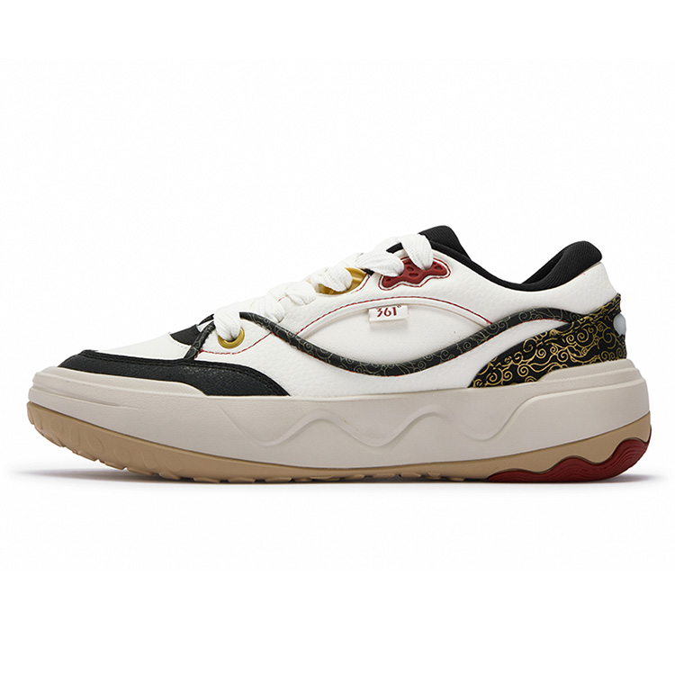 361° Кроссовки мужские низкие повседневные белые черные Shortbread Cushioning, Wear Resistant
361° Кроссовки мужские низкие повседневные белые черные Shortbread Cushioning, Wear Resistant