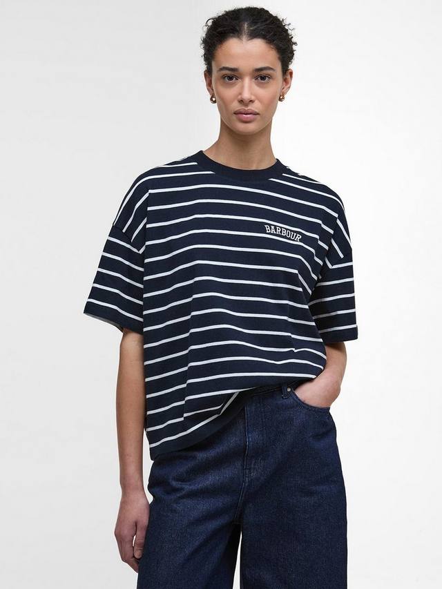 Топ Faye с полосками и логотипом Barbour, Navy Stripe
Топ Faye с полосками и логотипом Barbour, Navy Stripe