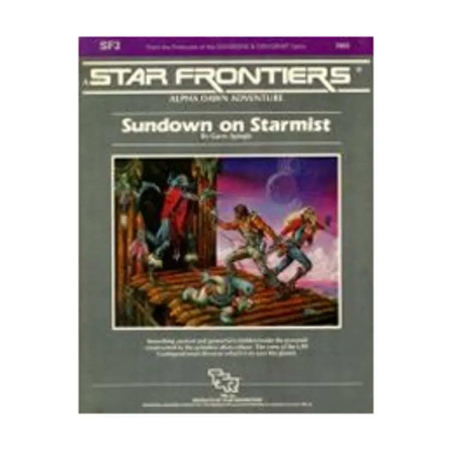 Модуль Alpha Dawn - Sundown on Starmist, Star Frontiers
Модуль Alpha Dawn - Sundown on Starmist, Star Frontiers