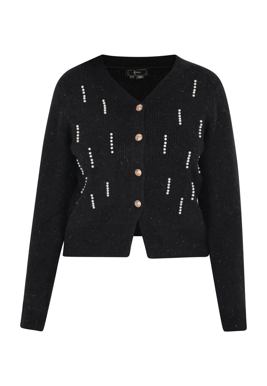 Вязаный кардиган faina, черный
Вязаный кардиган faina, черный
