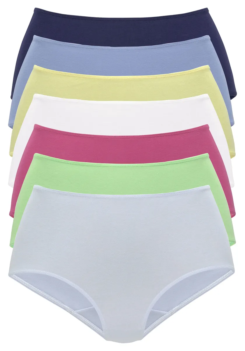 Трусики Vivance на талии (7 шт. в упаковке), ярких цветов, цвет 1. Farbsortiment
Трусики Vivance на талии (7 шт. в упаковке), ярких цветов, цвет 1. Farbsortiment