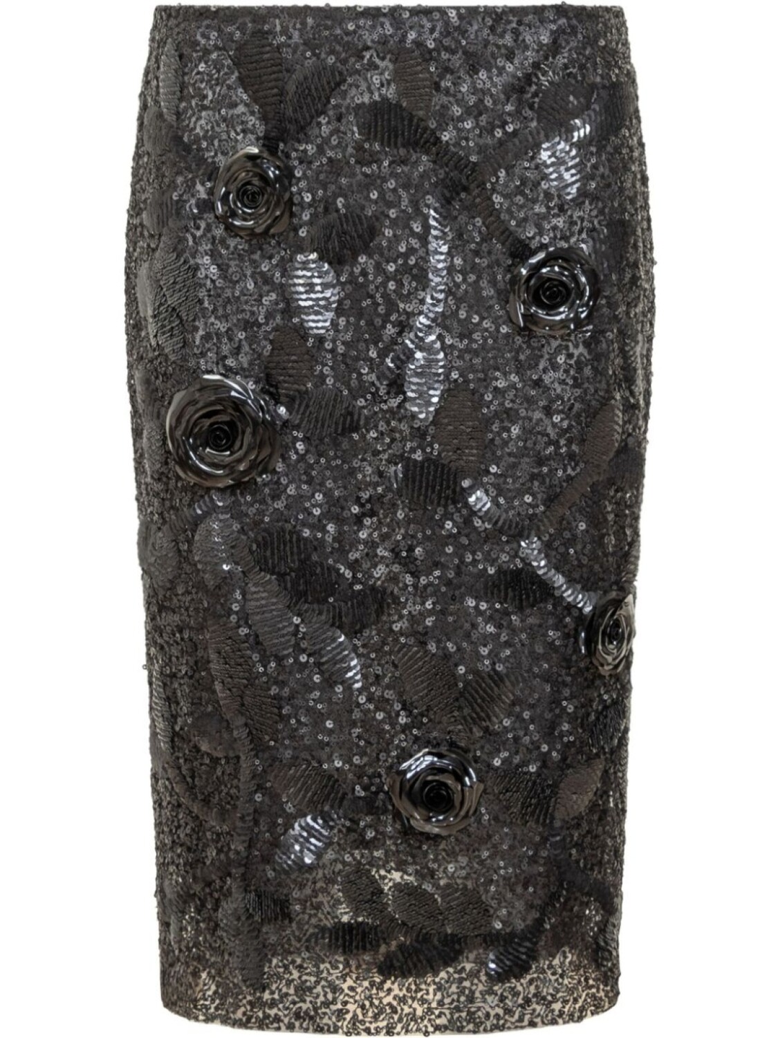 Юбка миди, украшенная пайетками DES PHEMMES, черный
Юбка миди, украшенная пайетками DES PHEMMES, черный