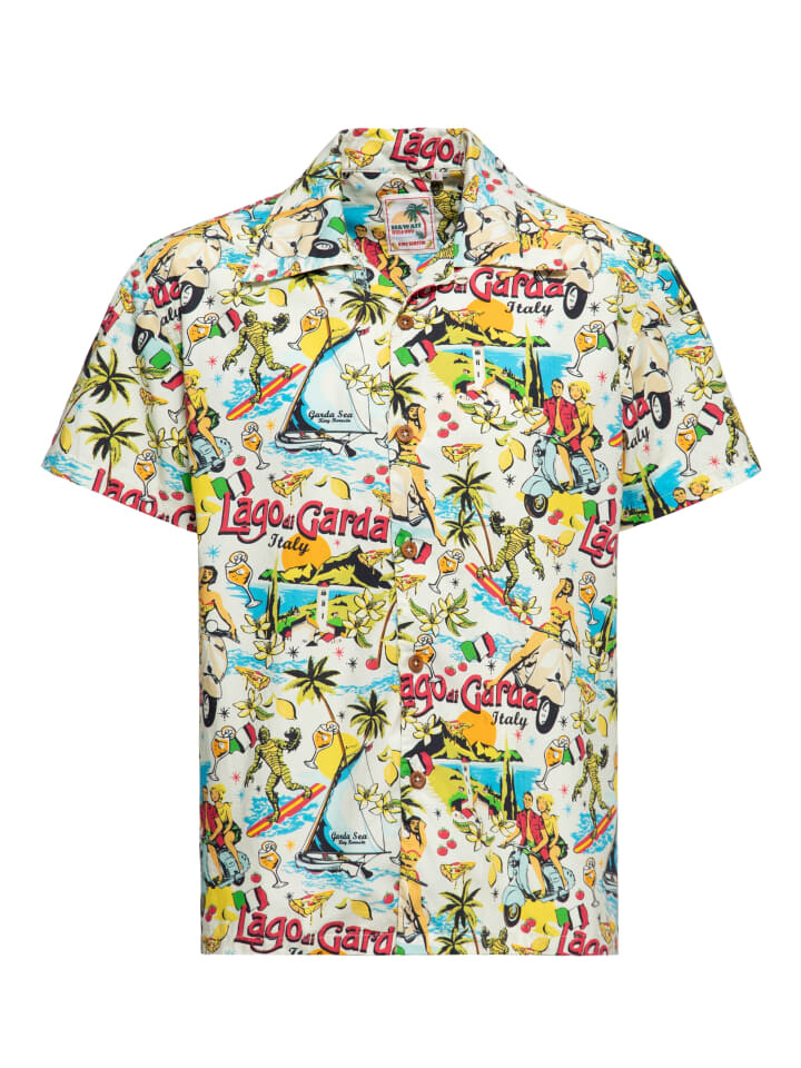 Рубашка King Kerosin, цвет offwhite
Рубашка King Kerosin, цвет offwhite