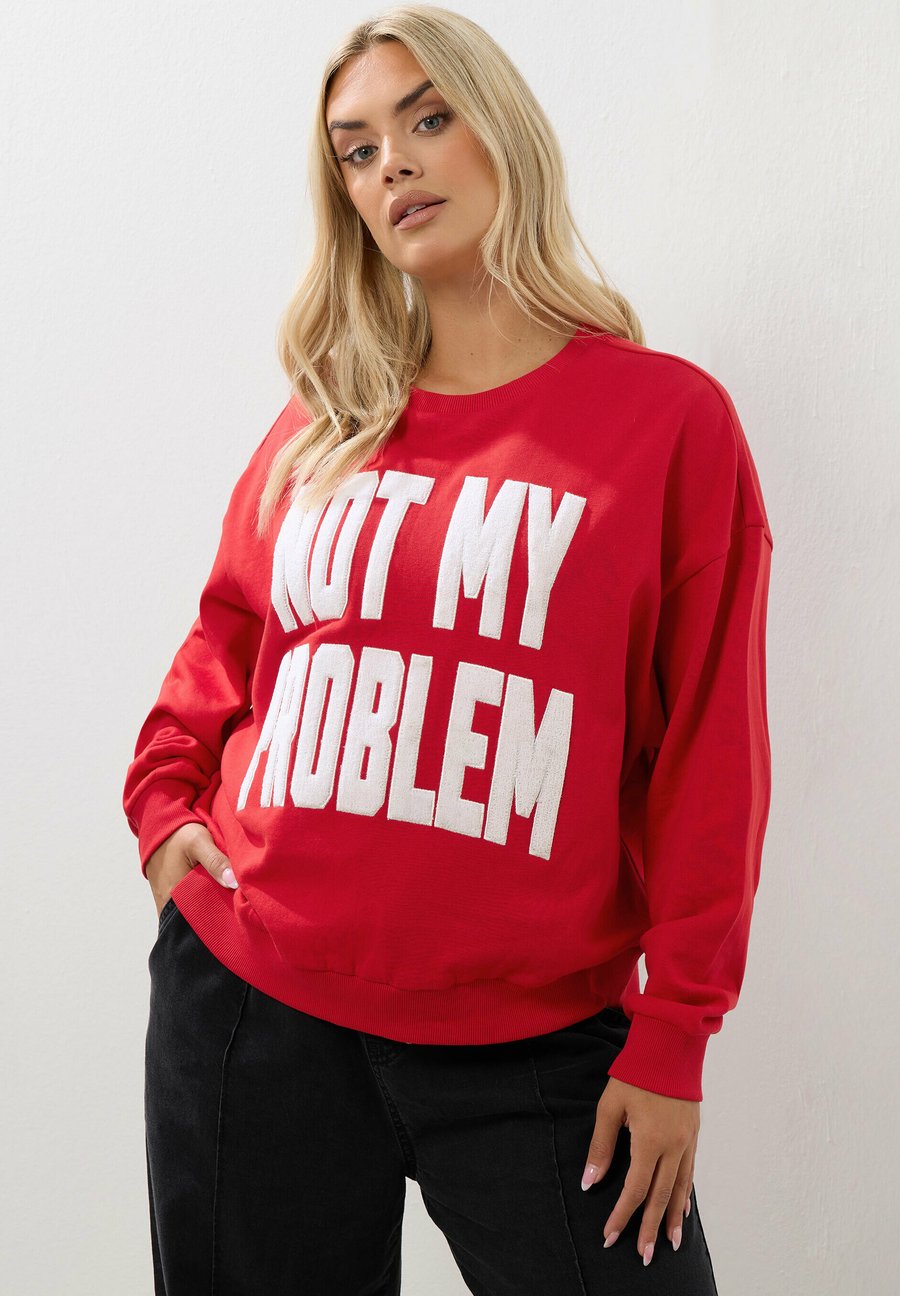 Толстовка Yours Clothing Sweatshirt, Red
Толстовка Yours Clothing Sweatshirt, Red