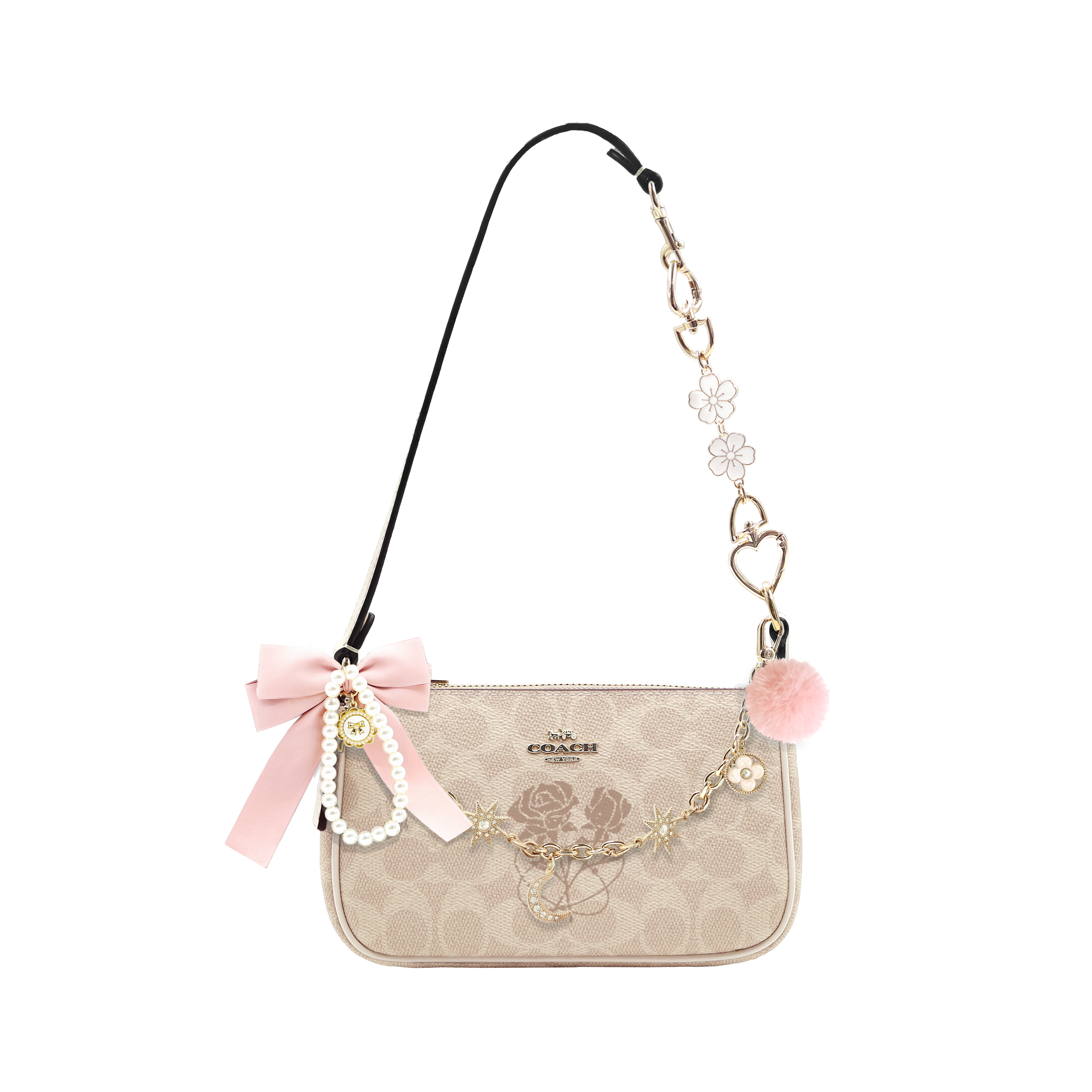 Нолита сумка через плечо COACH, розовый island box
Нолита сумка через плечо COACH, розовый island box