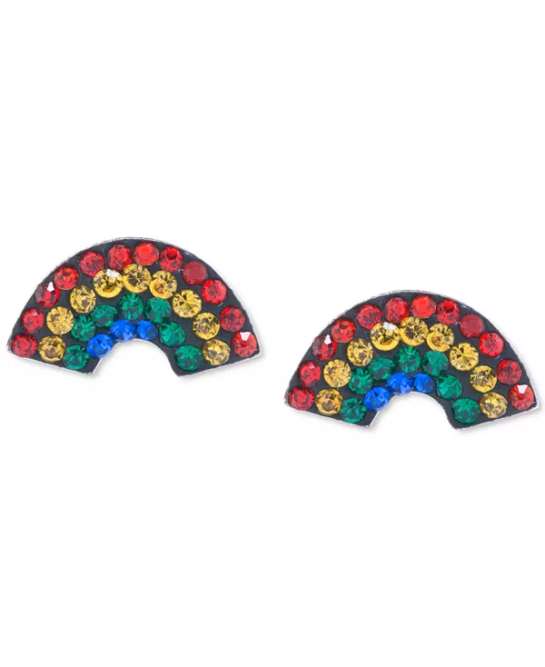 Серьги-Гвоздики с разноцветным радужным паве из стерлингового серебра Macy'S, silver
Серьги-Гвоздики с разноцветным радужным паве из стерлингового серебра Macy'S, silver