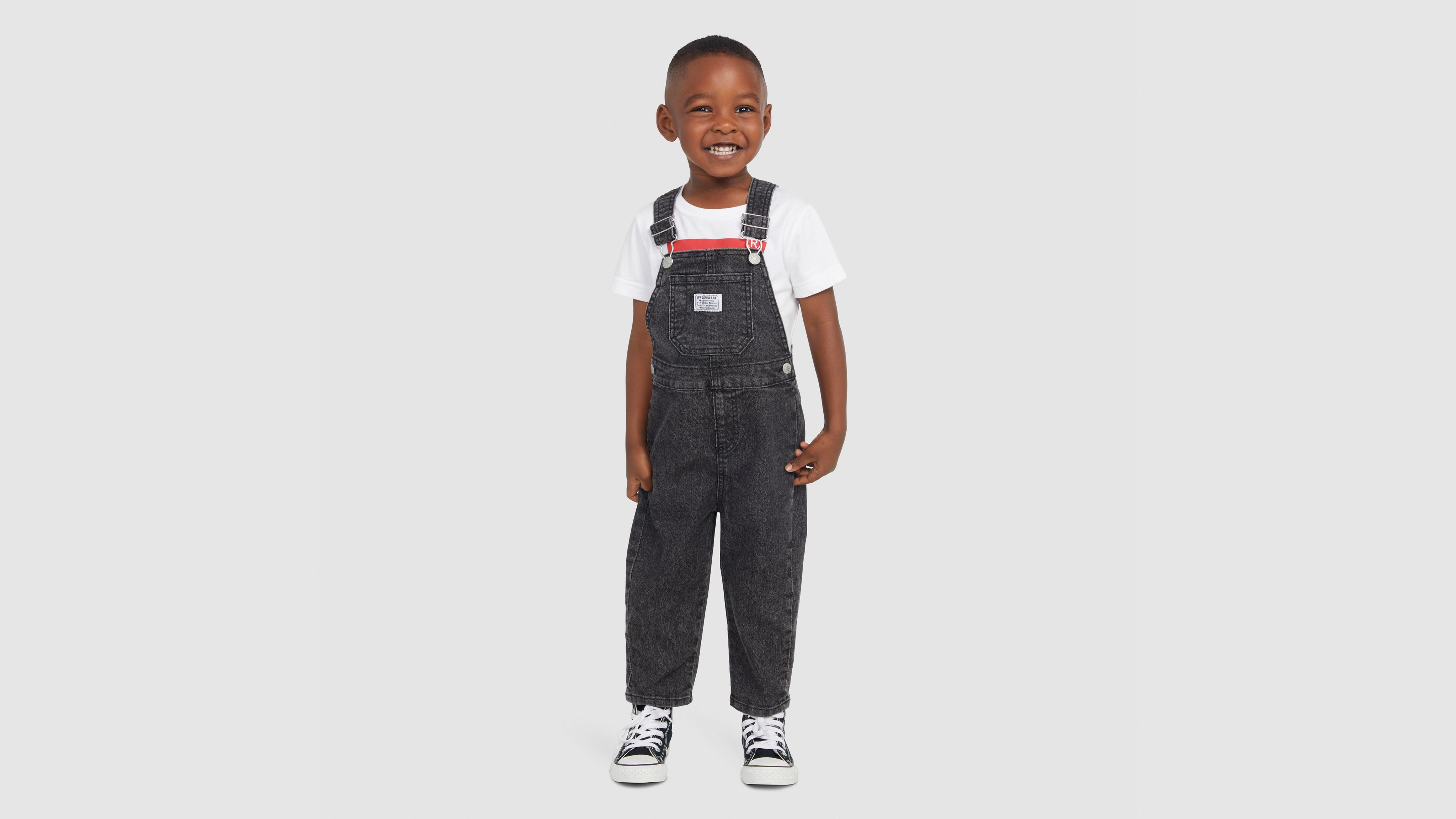 Джинсовый комбинезон для мальчиков 2-4 лет Levi's, Finish Line - Black
Джинсовый комбинезон для мальчиков 2-4 лет Levi's, Finish Line - Black