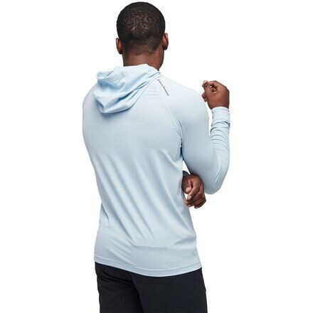 Рубашка с капюшоном Alpenglow мужская Black Diamond, цвет Belay Blue 
Рубашка с капюшоном Alpenglow мужская Black Diamond, цвет Belay Blue