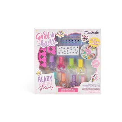 Набор для дизайна ногтей Aquarius Martinelia Super Girl Mega, набор блестящих лаков для ногтей для детей, набор для дизайна ногтей и дизайна ногтей с наклейками для ногтей
Набор для дизайна ногтей Aquarius Martinelia Super Girl Mega, набор блестящих лаков для ногтей для детей, набор для дизайна ногтей и дизайна ногтей с наклейками для ногтей