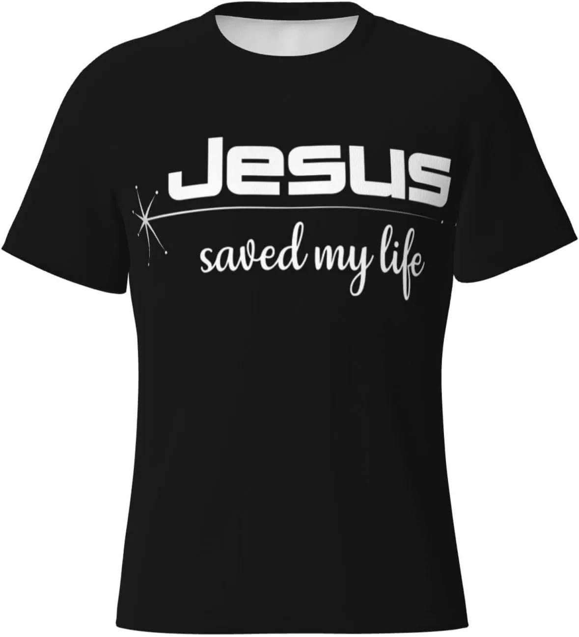Футболка Jesus Saved My Life мужская, Crewneck, спортивная NEzih
Футболка Jesus Saved My Life мужская, Crewneck, спортивная NEzih