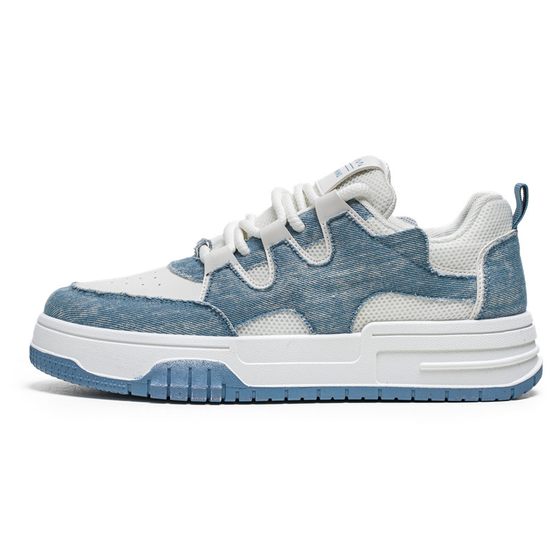 Кроссовки для скейтбординга для детей и подростков с низким верхом, устойчивые к истиранию, с дышащей поддержкой и влагоотводящими свойствами Cotton Gene, синий
Кроссовки для скейтбординга для детей и подростков с низким верхом, устойчивые к истиранию, с дышащей поддержкой и влагоотводящими свойствами Cotton Gene, синий