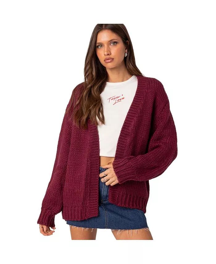 Женский кардиган Anina свободного покроя Edikted, красный
Женский кардиган Anina свободного покроя Edikted, красный