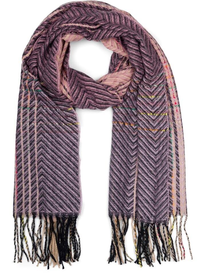 Шарф styleBREAKER, цвет flieder/schwarz
Шарф styleBREAKER, цвет flieder/schwarz