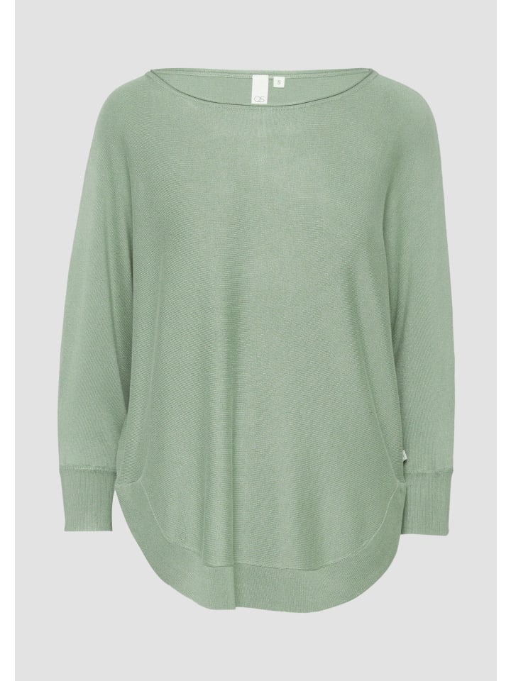 Вязаный свитер в цвете 7219_sage green QS
Вязаный свитер в цвете 7219_sage green QS