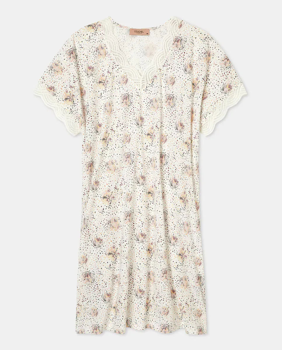 Короткий цветочный ночнушка Couchel, мультиколор
Короткий цветочный ночнушка Couchel, мультиколор