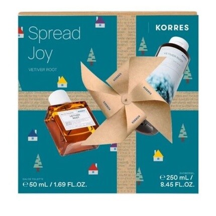 Туалетная вода Spread Joy Vetiver Root 50 мл и гель для душа 250 мл, Korres
Туалетная вода Spread Joy Vetiver Root 50 мл и гель для душа 250 мл, Korres