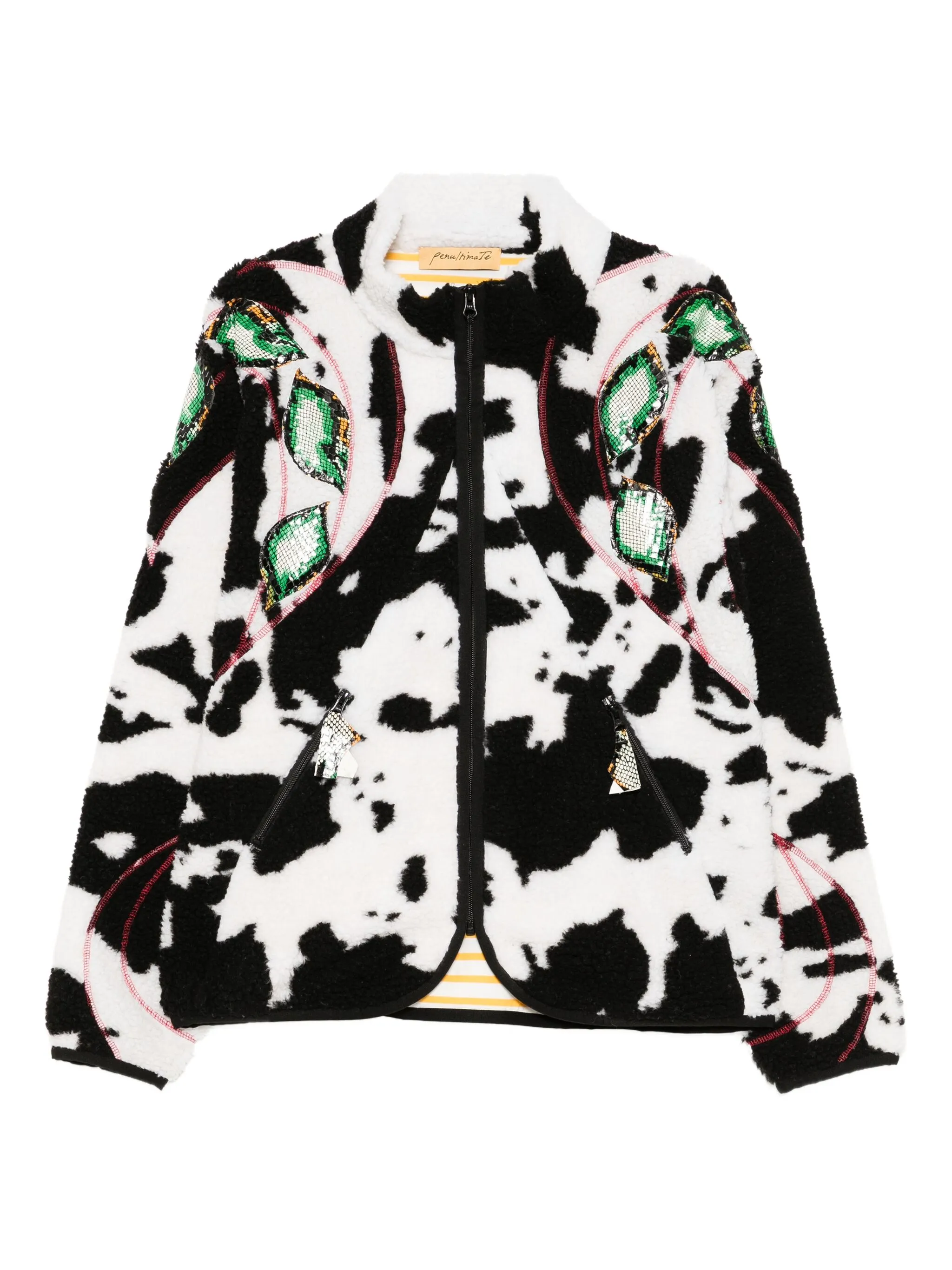 Жакет на молнии с вышивкой Penultimate, черный
Жакет на молнии с вышивкой Penultimate, черный