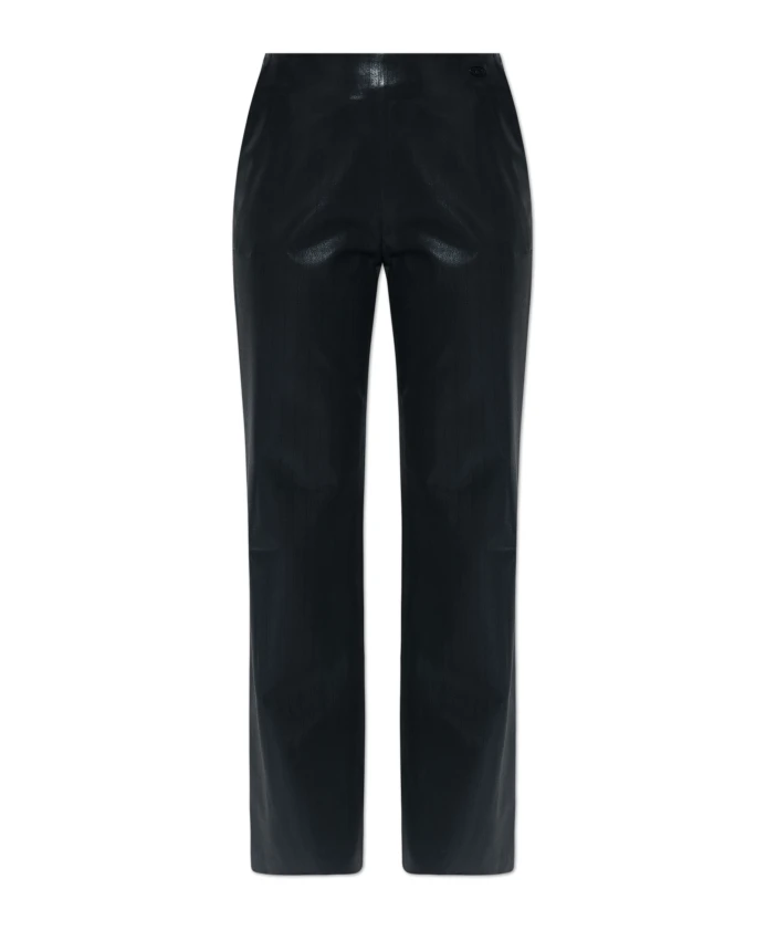 Ребристые расклешенные брюки Diesel, черный
Ребристые расклешенные брюки Diesel, черный