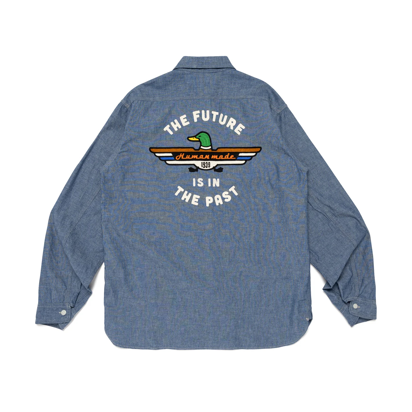 Рубашка Fw25 Unisex HUMAN MADE, синий
Рубашка Fw25 Unisex HUMAN MADE, синий