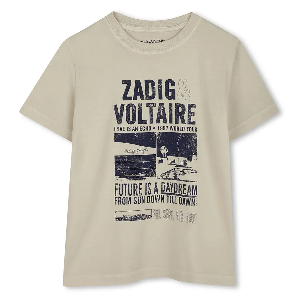 Футболка с коротким рукавом Zadig & Voltaire X60367, бежевый
Футболка с коротким рукавом Zadig & Voltaire X60367, бежевый