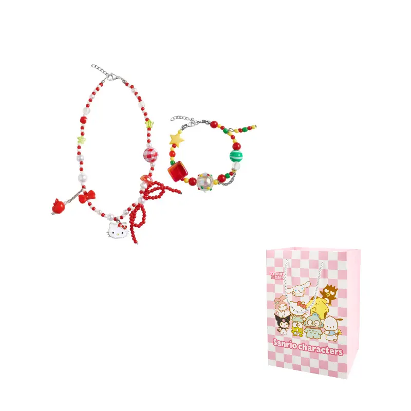 Sanrio Hello Kitty акриловое ожерелье женское мультяшные бусины
Sanrio Hello Kitty акриловое ожерелье женское мультяшные бусины