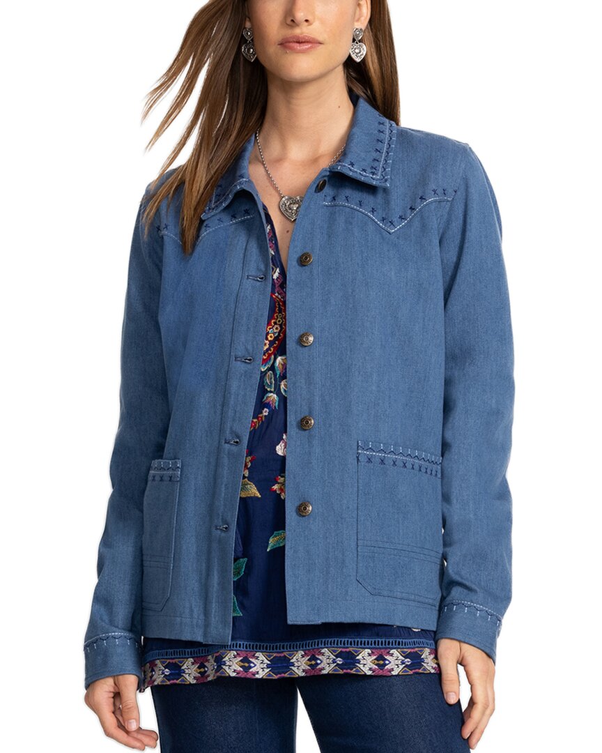 Куртка Джонни Вас Ширли Johnny Was, синий
Куртка Джонни Вас Ширли Johnny Was, синий