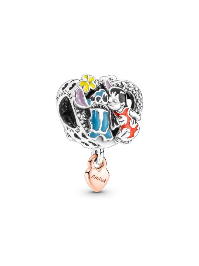 Шарм Pandora Disney Ohana Lilo & Stitch Inspired Charm, стерлинговое серебро/розовое золото
Шарм Pandora Disney Ohana Lilo & Stitch Inspired Charm, стерлинговое серебро/розовое золото