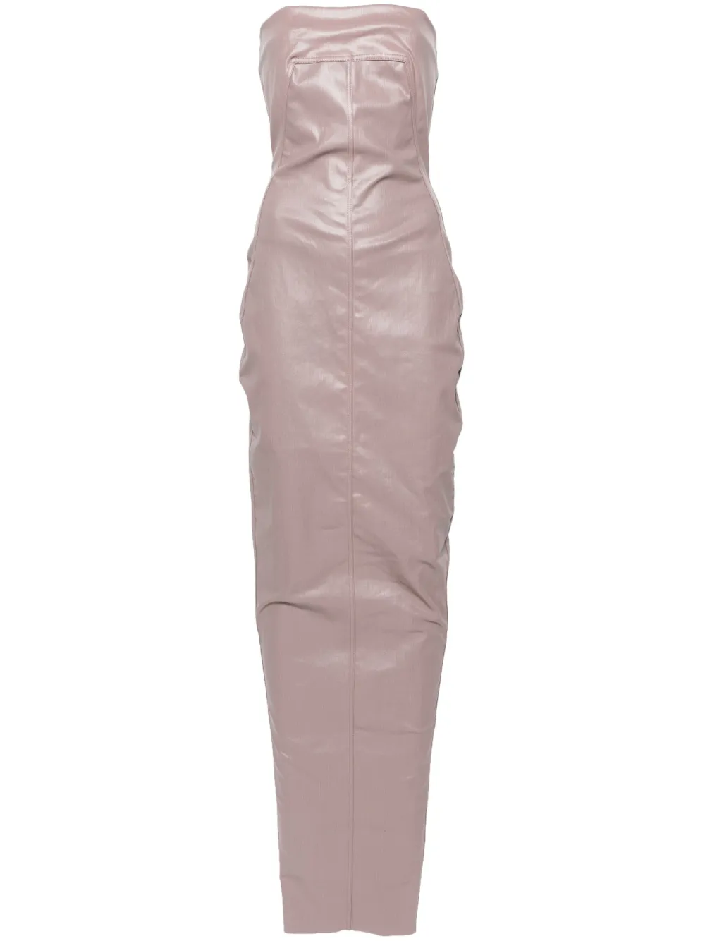 Платье-бюстье без бретелей Rick Owens, розовый
Платье-бюстье без бретелей Rick Owens, розовый