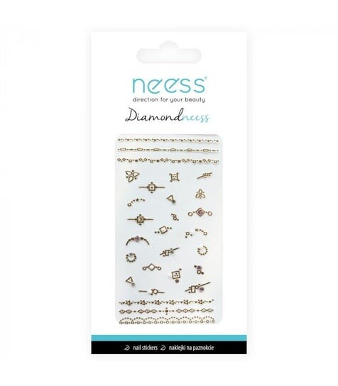 Наклейка для ногтей 3712, 1 шт. Neess, Diamondness
Наклейка для ногтей 3712, 1 шт. Neess, Diamondness