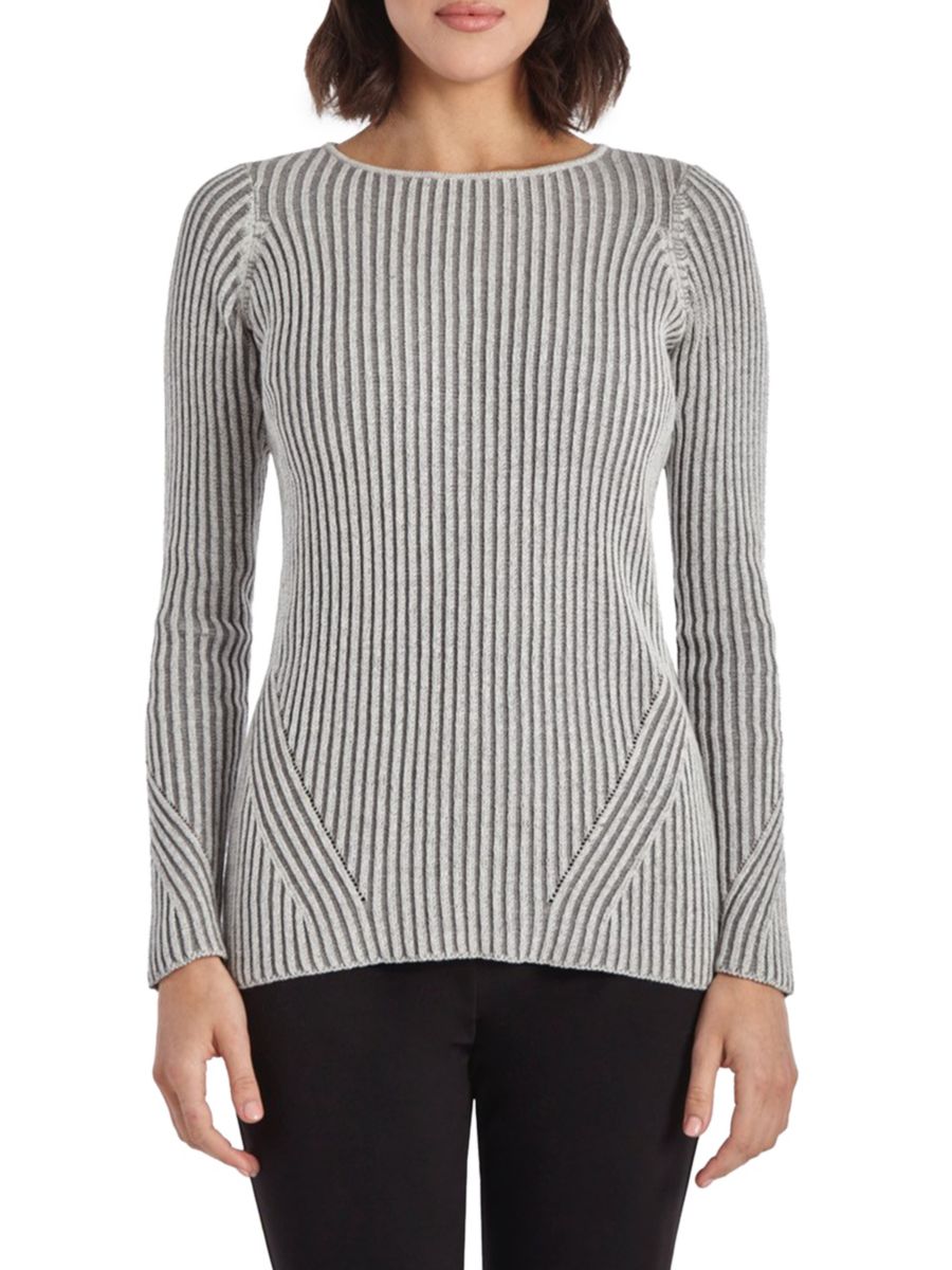 Ребристый свитер Skymaster Capsule 121, цвет White Grey
Ребристый свитер Skymaster Capsule 121, цвет White Grey