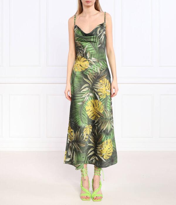 Платье Guess Jeans с растительным принтом, зеленый
Платье Guess Jeans с растительным принтом, зеленый